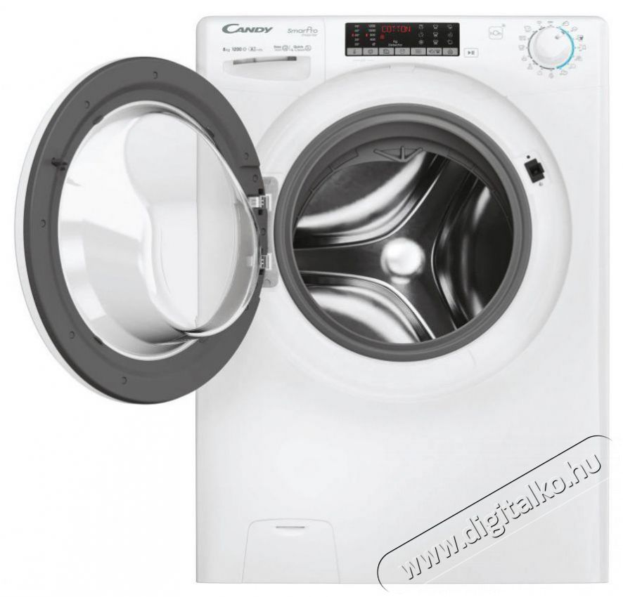 Candy CSO286TWM6/1-S Smart Pro Inverter El&ouml;lt&ouml;ltős mos&oacute;g&eacute;p H&aacute;ztart&aacute;s / Otthon / K&uuml;lt&eacute;r - Mos&oacute;g&eacute;p / sz&aacute;r&iacute;t&oacute;g&eacute;p - El&ouml;lt&ouml;ltős norm&aacute;l (60cm-ig) mos&oacute;g&eacute;p - 504364