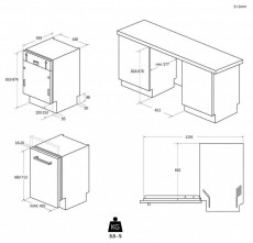 Candy CDIH 2D949 be&eacute;p&iacute;thető mosogat&oacute;g&eacute;p, 9 ter&iacute;t&eacute;k, keskeny Konyhai term&eacute;kek - Mosogat&oacute;g&eacute;p - Keskeny (45cm-ig) be&eacute;p&iacute;thető mosogat&oacute;g&eacute;p - 505305