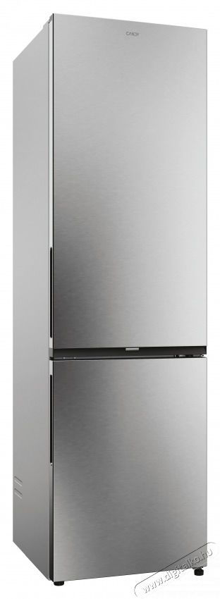 Candy ECN2CQTEX206 hűtőszekr&eacute;ny, alulfagyaszt&oacute;s, (409 liter), inox Konyhai term&eacute;kek - Hűtő, fagyaszt&oacute; (szabadon&aacute;ll&oacute;) - Alulfagyaszt&oacute;s kombin&aacute;lt hűtő - 505455