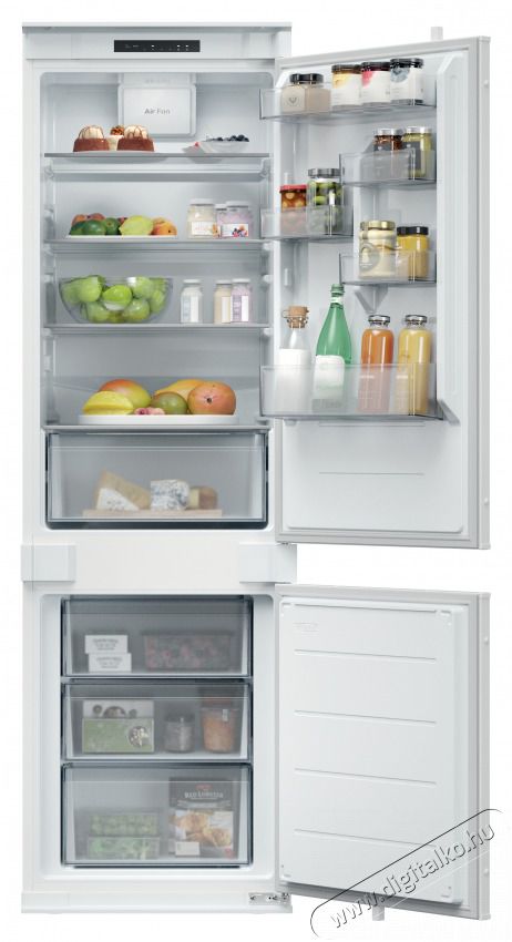 Candy ECNBQL3518EV be&eacute;p&iacute;thető hűtőszekr&eacute;ny, 268 liter Konyhai term&eacute;kek - Hűtő, fagyaszt&oacute; (be&eacute;p&iacute;thető) - Alulfagyaszt&oacute;s kombin&aacute;lt hűtő - 505456