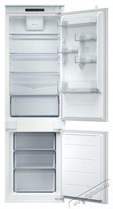 Candy ECNBQL3518EV be&eacute;p&iacute;thető hűtőszekr&eacute;ny, 268 liter Konyhai term&eacute;kek - Hűtő, fagyaszt&oacute; (be&eacute;p&iacute;thető) - Alulfagyaszt&oacute;s kombin&aacute;lt hűtő - 505456