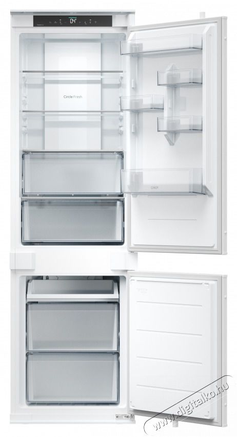 Candy ECNBQT3518E be&eacute;p&iacute;thető hűtőszekr&eacute;ny, 251 liter Konyhai term&eacute;kek - Hűtő, fagyaszt&oacute; (be&eacute;p&iacute;thető) - Alulfagyaszt&oacute;s kombin&aacute;lt hűtő - 505457