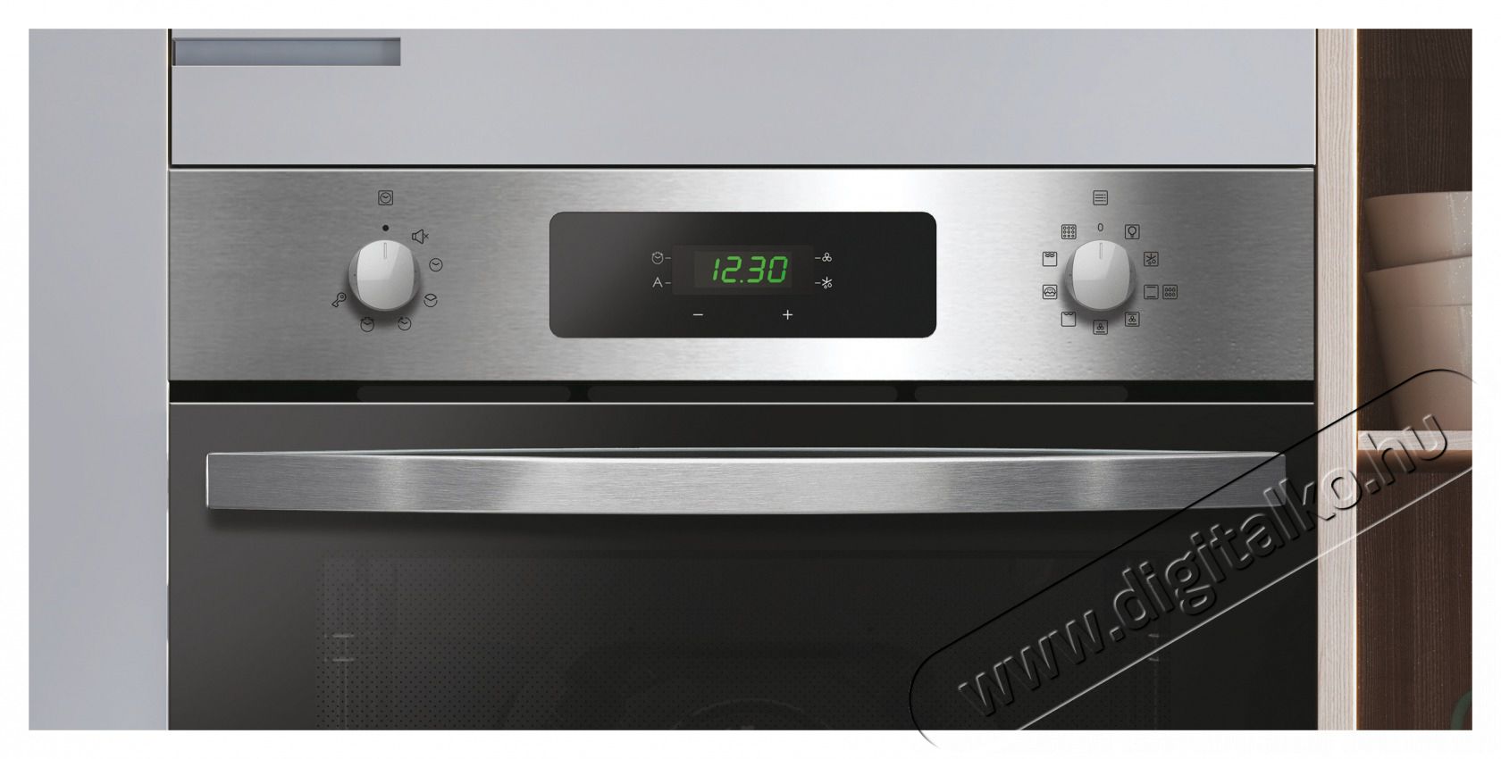 Candy FIDCP X696 be&eacute;p&iacute;thető elektromos s&uuml;tő, 70 liter, inox Konyhai term&eacute;kek - S&uuml;tő-főzőlap, tűzhely (be&eacute;p&iacute;thető) - S&uuml;tő (be&eacute;p&iacute;thető) - 505458