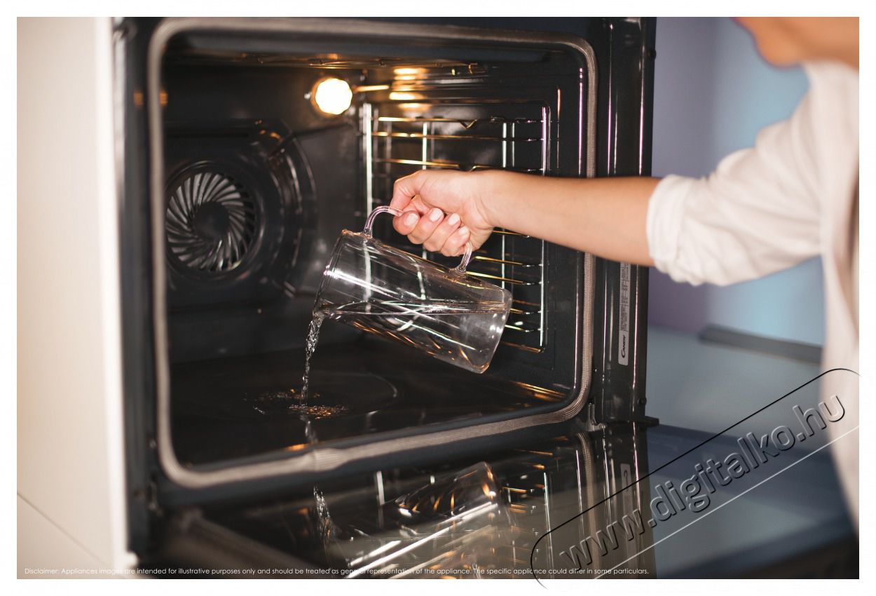 Candy FIDCP X696 be&eacute;p&iacute;thető elektromos s&uuml;tő, 70 liter, inox Konyhai term&eacute;kek - S&uuml;tő-főzőlap, tűzhely (be&eacute;p&iacute;thető) - S&uuml;tő (be&eacute;p&iacute;thető) - 505458