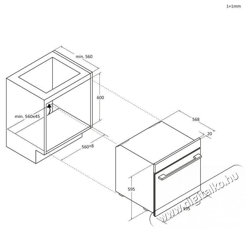 Candy CA6 NP3T3EHTB CANDY BAKE 600 &Uacute;jdons&aacute;gok - &Uacute;j term&eacute;kek - 505668