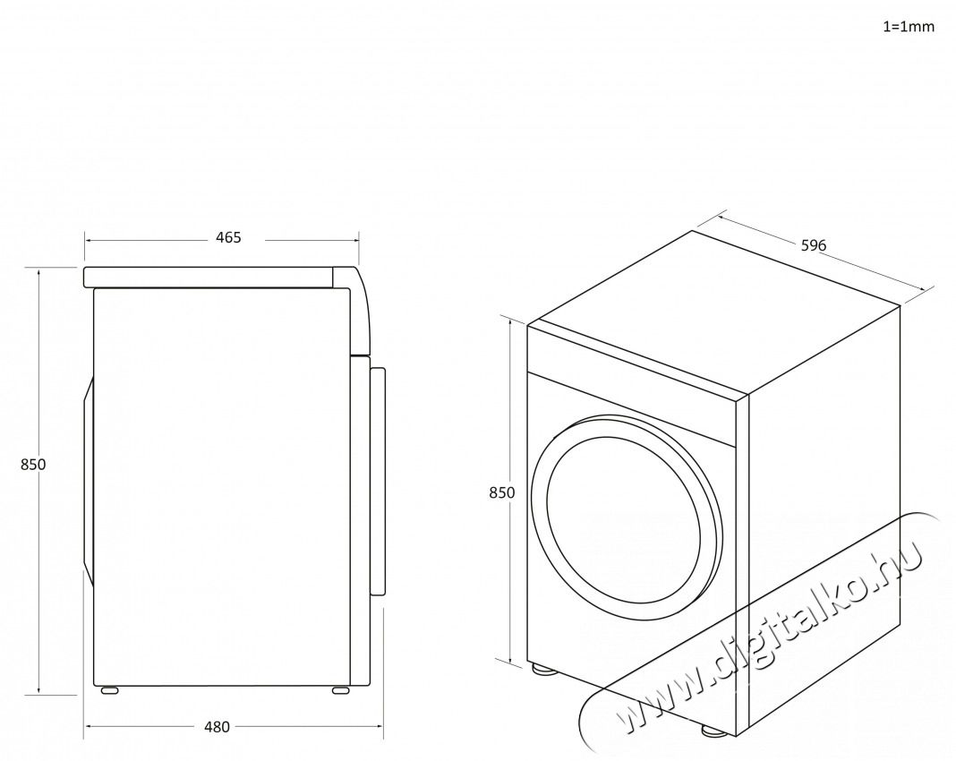 Candy CRO4 H7A2TE-S sz&aacute;r&iacute;t&oacute;g&eacute;p (7kg) H&aacute;ztart&aacute;s / Otthon / K&uuml;lt&eacute;r - Mos&oacute;g&eacute;p / sz&aacute;r&iacute;t&oacute;g&eacute;p - Sz&aacute;r&iacute;t&oacute;g&eacute;p - 507519