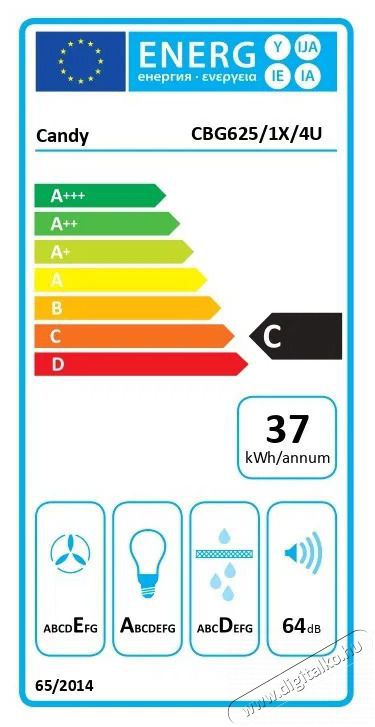Candy CBG625/1X/4U Konyhai term&eacute;kek - P&aacute;raelsz&iacute;v&oacute; - Be&eacute;p&iacute;thető / kih&uacute;zhat&oacute; - 509647
