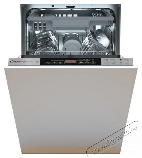 Candy CDIH 2T1145 be&eacute;p&iacute;thető mosogat&oacute;g&eacute;p Konyhai term&eacute;kek - Mosogat&oacute;g&eacute;p - Keskeny (45cm-ig) be&eacute;p&iacute;thető mosogat&oacute;g&eacute;p - 495881