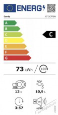 Candy CF 3C7F0W MOSOGAT&Oacute;G&Eacute;P 13 TER&Iacute;T&Eacute;K Konyhai term&eacute;kek - Mosogat&oacute;g&eacute;p - Norm&aacute;l (60cm) szabadon&aacute;ll&oacute; mosogat&oacute;g&eacute;p - 517187