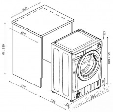 Candy BC448M4D8J-S Prowash 400 be&eacute;p&iacute;thető mos&oacute;g&eacute;p H&aacute;ztart&aacute;s / Otthon / K&uuml;lt&eacute;r - Mos&oacute;g&eacute;p / sz&aacute;r&iacute;t&oacute;g&eacute;p - El&ouml;lt&ouml;ltős mos&oacute;g&eacute;p (be&eacute;p&iacute;thető) - 535104