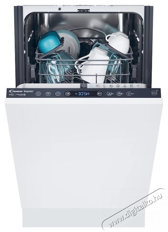 Candy Rapido CI1C7SB1FA Be&eacute;p&iacute;thető mosogat&oacute;g&eacute;p Konyhai term&eacute;kek - Mosogat&oacute;g&eacute;p - Keskeny (45cm-ig) be&eacute;p&iacute;thető mosogat&oacute;g&eacute;p - 535090