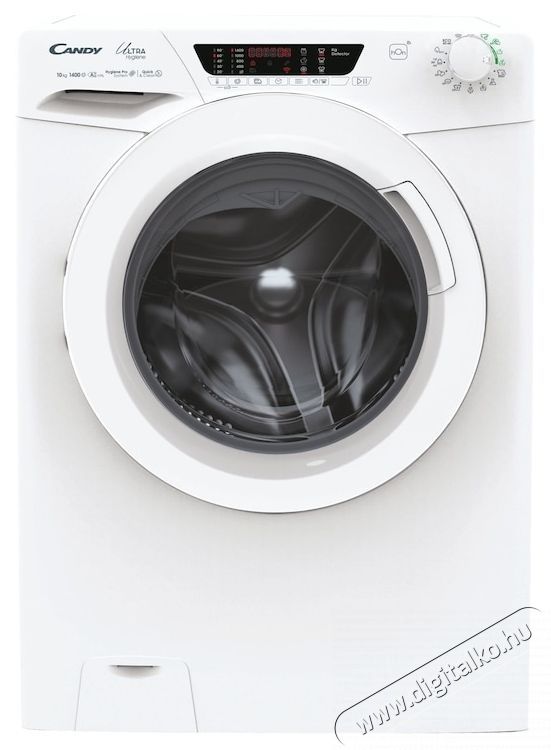Candy HES14104TWM6/1-S mos&oacute;g&eacute;p, 10 kg, A energiaoszt&aacute;ly, Feh&eacute;r H&aacute;ztart&aacute;s / Otthon / K&uuml;lt&eacute;r - Mos&oacute;g&eacute;p / sz&aacute;r&iacute;t&oacute;g&eacute;p - El&ouml;lt&ouml;ltős mos&oacute;g&eacute;p (be&eacute;p&iacute;thető) - 536313