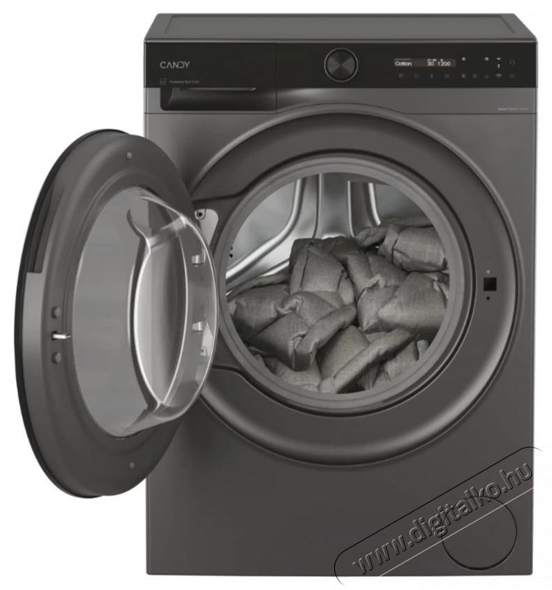 Candy BS 411B9G-S el&ouml;lt&ouml;ltős mos&oacute;g&eacute;p,11 kg,1400 ford, sz&uuml;rke H&aacute;ztart&aacute;s / Otthon / K&uuml;lt&eacute;r - Mos&oacute;g&eacute;p / sz&aacute;r&iacute;t&oacute;g&eacute;p - El&ouml;lt&ouml;ltős norm&aacute;l (60cm-ig) mos&oacute;g&eacute;p - 538113