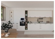 Candy CA38FL7NWBX 800W, 20literes, inox, be&eacute;p&iacute;thető, mikrohull&aacute;m&uacute; s&uuml;tő Konyhai term&eacute;kek - Mikrohull&aacute;m&uacute; s&uuml;tő - Mikrohull&aacute;m&uacute; s&uuml;tő (be&eacute;p&iacute;thető) - 538458