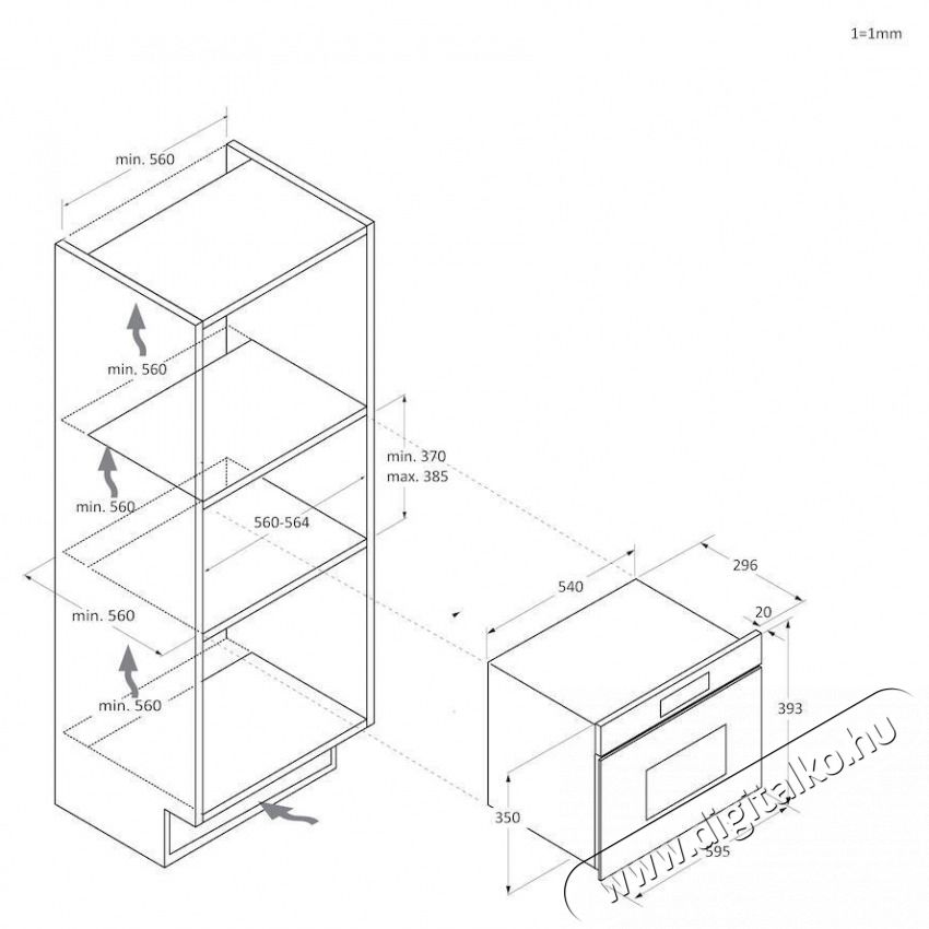 Candy CA38SMBF7XS 750W, 24literes, fekete, be&eacute;p&iacute;thető, mikrohull&aacute;m&uacute; s&uuml;tő Konyhai term&eacute;kek - Mikrohull&aacute;m&uacute; s&uuml;tő - Mikrohull&aacute;m&uacute; s&uuml;tő (be&eacute;p&iacute;thető) - 538457