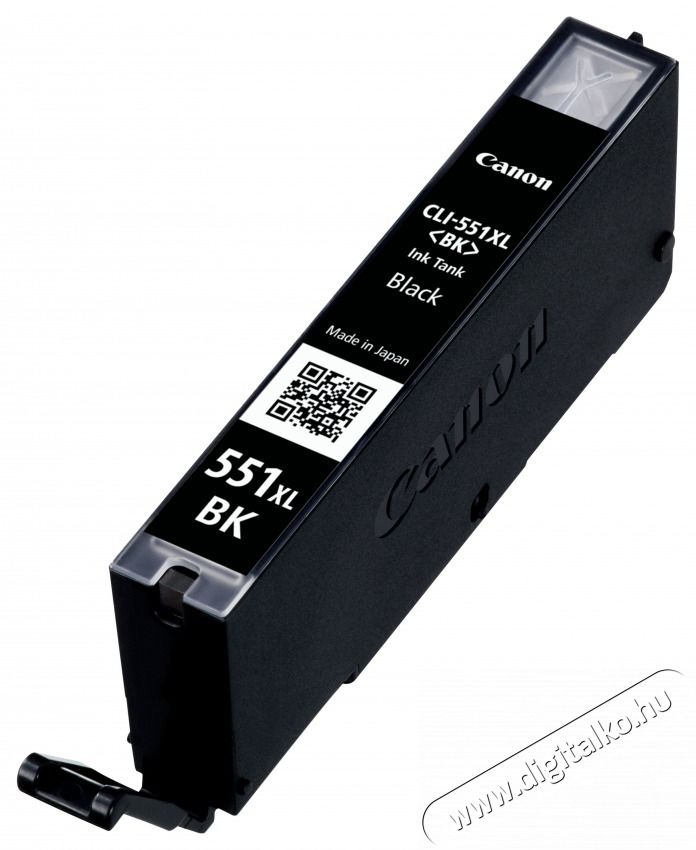 CANON CLI-551Bk XL fekete tintapatron Iroda &eacute;s sz&aacute;m&iacute;t&aacute;stechnika - Nyomtat&oacute; - Kieg&eacute;sz&iacute;tő - 385054