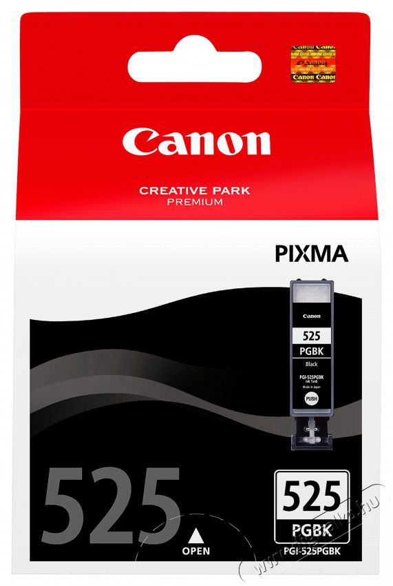 CANON PGI-525Bk fekete tintapatron Iroda &eacute;s sz&aacute;m&iacute;t&aacute;stechnika - Nyomtat&oacute; - Kieg&eacute;sz&iacute;tő - 385123
