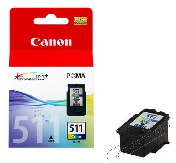 CANON CL-511 sz&iacute;nes tintapatron Iroda &eacute;s sz&aacute;m&iacute;t&aacute;stechnika - Nyomtat&oacute; - Kieg&eacute;sz&iacute;tő - 398578