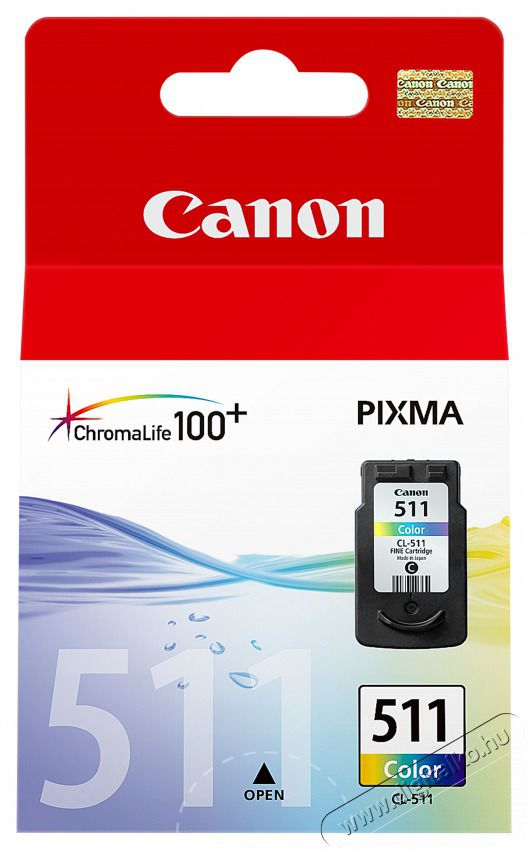 CANON CL-511 sz&iacute;nes tintapatron Iroda &eacute;s sz&aacute;m&iacute;t&aacute;stechnika - Nyomtat&oacute; - Kieg&eacute;sz&iacute;tő - 398578