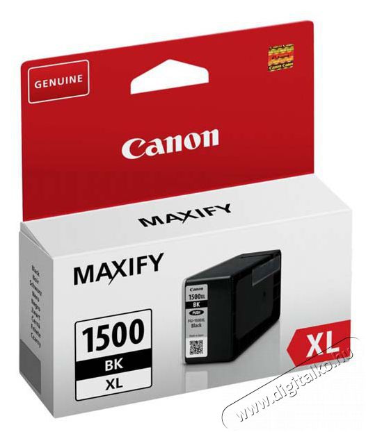 CANON PGI-1500Bk XL fekete tintapatron Iroda &eacute;s sz&aacute;m&iacute;t&aacute;stechnika - Nyomtat&oacute; - Kieg&eacute;sz&iacute;tő - 440454