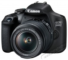 CANON EOS 2000D DSLR f&eacute;nyk&eacute;pezőg&eacute;p kit (18-55mm IS II objekt&iacute;vvel) + Canon t&aacute;ska + 16GB SD F&eacute;nyk&eacute;pezőg&eacute;p / kamera - DSLR t&uuml;k&ouml;rreflexes f&eacute;nyk&eacute;pezőg&eacute;p - 493790