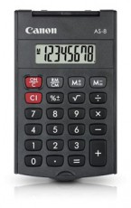 CANON AS-8 zsebszámológép Iroda és számítástechnika - Számológép - Zsebszámológép - 501209