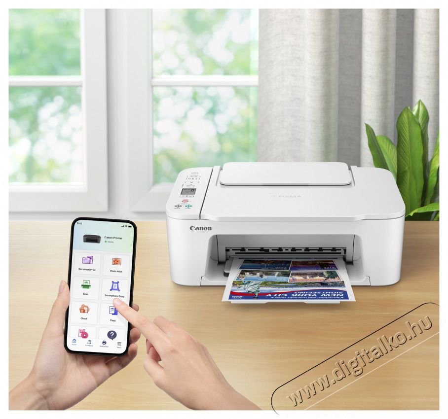 CANON PIXMA TS3751i sz&iacute;nes tintasugaras multifunkci&oacute;s feh&eacute;r nyomtat&oacute; Iroda &eacute;s sz&aacute;m&iacute;t&aacute;stechnika - Nyomtat&oacute; - Tintasugaras / fot&oacute;nyomtat&oacute; - 514347