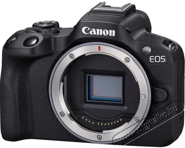 CANON EOS R50 v&aacute;z, fekete F&eacute;nyk&eacute;pezőg&eacute;p / kamera - MILC cser&eacute;lhető objekt&iacute;ves kompakt f&eacute;nyk&eacute;pezőg&eacute;p - 520095