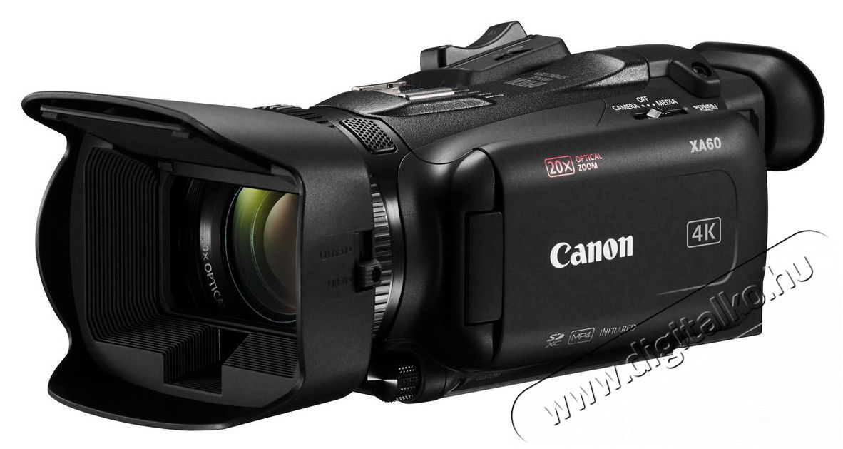 CANON XA60 F&eacute;nyk&eacute;pezőg&eacute;p / kamera - Mem&oacute;riak&aacute;rty&aacute;s videokamera - Kompakt - 519935