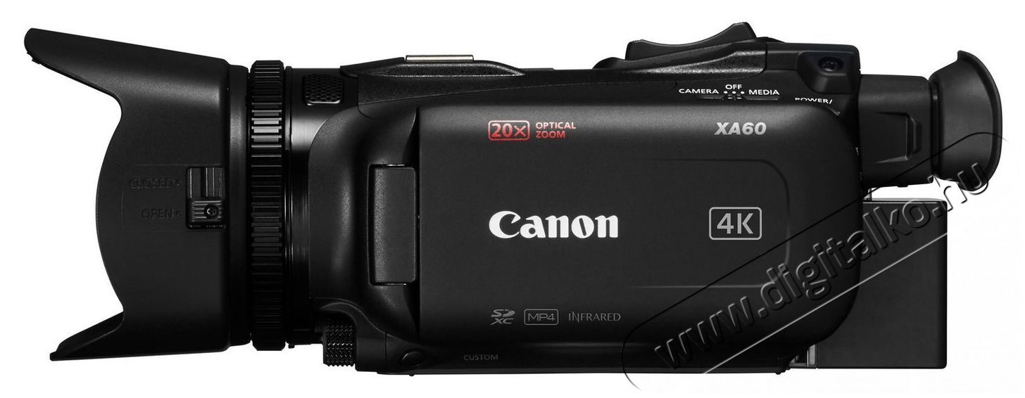 CANON XA60 F&eacute;nyk&eacute;pezőg&eacute;p / kamera - Mem&oacute;riak&aacute;rty&aacute;s videokamera - Kompakt - 519935