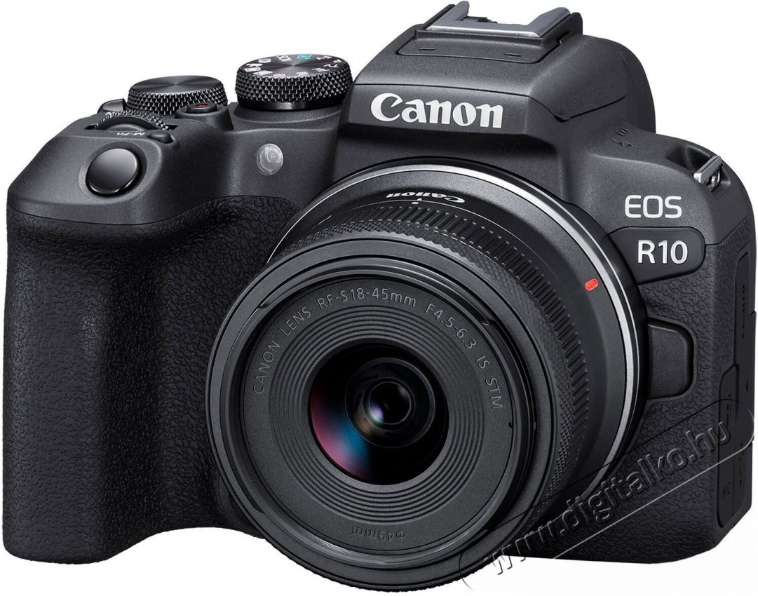 CANON EOS R10 v&aacute;z F&eacute;nyk&eacute;pezőg&eacute;p / kamera - MILC cser&eacute;lhető objekt&iacute;ves kompakt f&eacute;nyk&eacute;pezőg&eacute;p - 520006