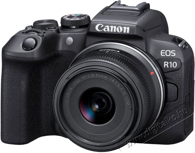 CANON EOS R10 v&aacute;z F&eacute;nyk&eacute;pezőg&eacute;p / kamera - MILC cser&eacute;lhető objekt&iacute;ves kompakt f&eacute;nyk&eacute;pezőg&eacute;p - 520006
