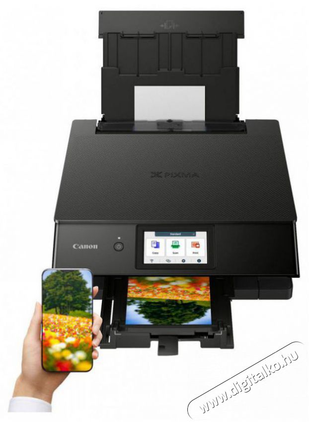 CANON PIXMA TS8750 fekete Nyomtat&oacute; Iroda &eacute;s sz&aacute;m&iacute;t&aacute;stechnika - Nyomtat&oacute; - Multifunkci&oacute;s (tintasugaras) - 530584