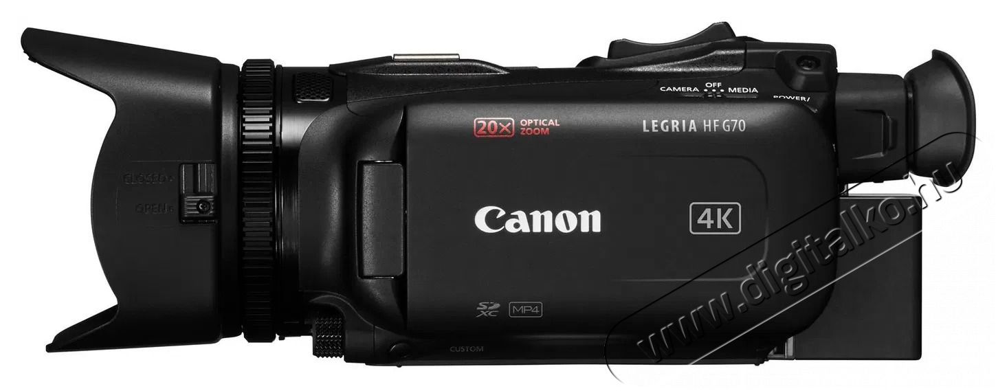 CANON Legria HF-G70 F&eacute;nyk&eacute;pezőg&eacute;p / kamera - Mem&oacute;riak&aacute;rty&aacute;s videokamera - Kompakt - 519918