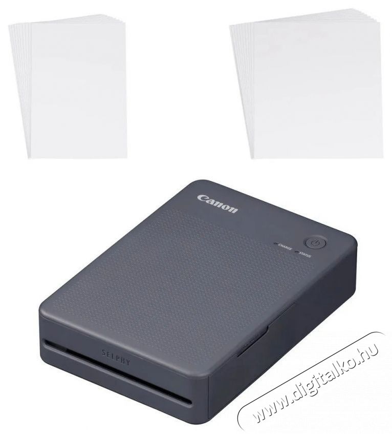 CANON SELPHY Square QX20 KIT, sz&uuml;rke + 20 db pap&iacute;r Fot&oacute;-Vide&oacute; kieg&eacute;sz&iacute;tők - Kism&eacute;retű fot&oacute;nyomtat&oacute; - Kism&eacute;retű fot&oacute;nyomtat&oacute; - 531230