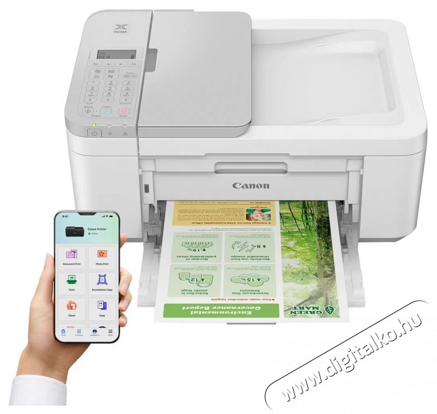 CANON PIXMA TR4756i multifunkci&oacute;s tintasugaras sz&iacute;nes nyomtat&oacute;, A4, K&eacute;toldalas, Automatikus lapadagol&oacute;val, WiFi, Fax, Fekete Iroda &eacute;s sz&aacute;m&iacute;t&aacute;stechnika - Nyomtat&oacute; - Multifunkci&oacute;s (tintasugaras) - 532472
