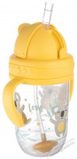 Canpol Babies csepeg&eacute;smentes iv&oacute;poh&aacute;r s&uacute;llyal ell&aacute;tott sz&iacute;v&oacute;sz&aacute;llal Exotic Animals 270 ml, s&aacute;rga Sz&eacute;ps&eacute;g&aacute;pol&aacute;s / Eg&eacute;szs&eacute;g - Baba mama term&eacute;k - Cumis&uuml;veg / cumi / etet&eacute;s kieg&eacute;sz&iacute;tő - 527104