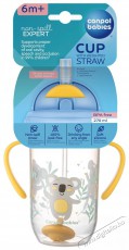 Canpol Babies csepeg&eacute;smentes iv&oacute;poh&aacute;r s&uacute;llyal ell&aacute;tott sz&iacute;v&oacute;sz&aacute;llal Exotic Animals 270 ml, s&aacute;rga Sz&eacute;ps&eacute;g&aacute;pol&aacute;s / Eg&eacute;szs&eacute;g - Baba mama term&eacute;k - Cumis&uuml;veg / cumi / etet&eacute;s kieg&eacute;sz&iacute;tő - 527104