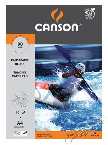 CANSON Kajakos A4 10db pauszpap&iacute;r Iroda &eacute;s sz&aacute;m&iacute;t&aacute;stechnika - Egy&eacute;b sz&aacute;m&iacute;t&aacute;stechnikai term&eacute;k - 405624