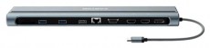 Canyon HUB 14-in-1, USB-C, 1xUSB3.0, 1xUSB2.0, 1xUSB-A 3.2, 1xUSB-C 3.2, 1xHDMI, VGA, Ethernet, Audio,sz&uuml;rke - CNS-HDS90 Iroda &eacute;s sz&aacute;m&iacute;t&aacute;stechnika - Notebook kieg&eacute;sz&iacute;tő - USB hub / eloszt&oacute; - 479684