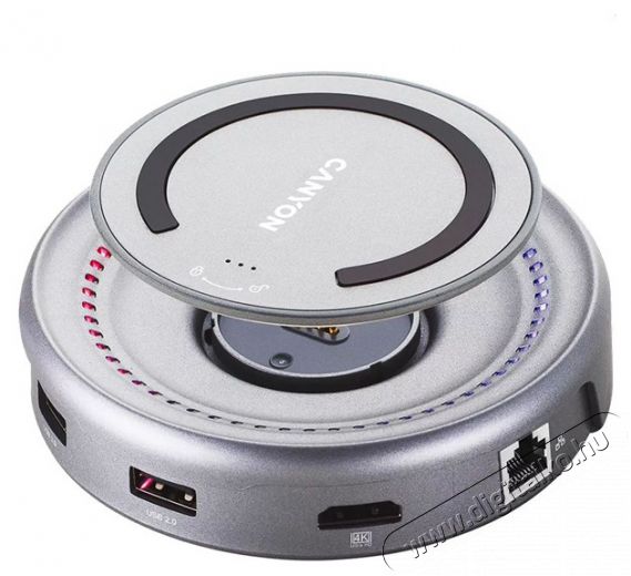 Canyon CNS-TDS07DG Type-C dokkol&oacute; Iroda &eacute;s sz&aacute;m&iacute;t&aacute;stechnika - Notebook kieg&eacute;sz&iacute;tő - USB hub / eloszt&oacute; - 500250