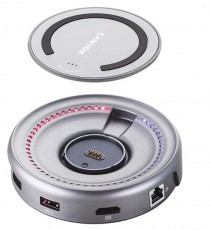 Canyon CNS-TDS07DG Type-C dokkol&oacute; Iroda &eacute;s sz&aacute;m&iacute;t&aacute;stechnika - Notebook kieg&eacute;sz&iacute;tő - USB hub / eloszt&oacute; - 500250