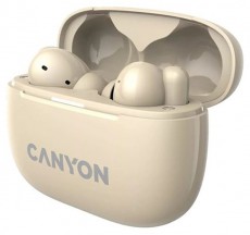 Canyon TWS-10 True Wireless Bluetooth barna f&uuml;lhallgat&oacute; Audio-Video / Hifi / Multim&eacute;dia - F&uuml;l &eacute;s Fejhallgat&oacute;k - F&uuml;lhallgat&oacute; - 507785
