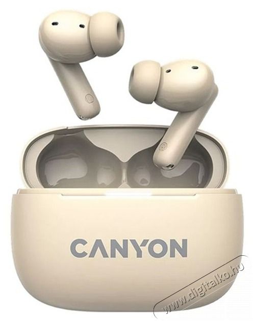 Canyon TWS-10 True Wireless Bluetooth barna f&uuml;lhallgat&oacute; Audio-Video / Hifi / Multim&eacute;dia - F&uuml;l &eacute;s Fejhallgat&oacute;k - F&uuml;lhallgat&oacute; - 507785