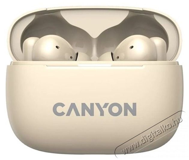 Canyon TWS-10 True Wireless Bluetooth barna f&uuml;lhallgat&oacute; Audio-Video / Hifi / Multim&eacute;dia - F&uuml;l &eacute;s Fejhallgat&oacute;k - F&uuml;lhallgat&oacute; - 507785