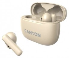 Canyon TWS-10 True Wireless Bluetooth barna f&uuml;lhallgat&oacute; Audio-Video / Hifi / Multim&eacute;dia - F&uuml;l &eacute;s Fejhallgat&oacute;k - F&uuml;lhallgat&oacute; - 507785