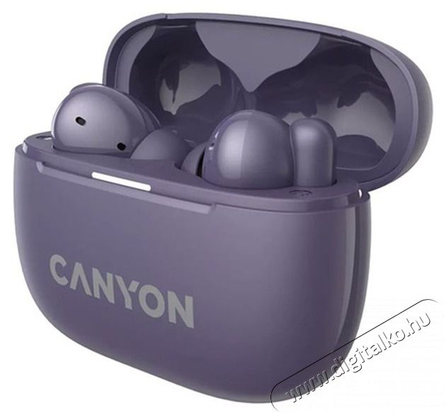 Canyon TWS-10 True Wireless Bluetooth lila f&uuml;lhallgat&oacute; Audio-Video / Hifi / Multim&eacute;dia - F&uuml;l &eacute;s Fejhallgat&oacute;k - F&uuml;lhallgat&oacute; - 507786
