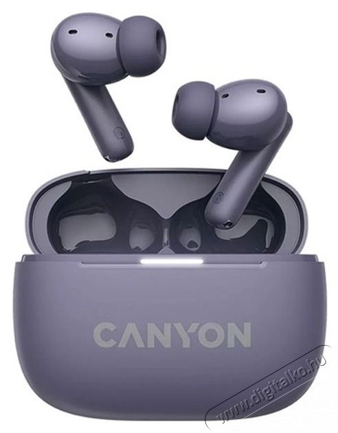 Canyon TWS-10 True Wireless Bluetooth lila f&uuml;lhallgat&oacute; Audio-Video / Hifi / Multim&eacute;dia - F&uuml;l &eacute;s Fejhallgat&oacute;k - F&uuml;lhallgat&oacute; - 507786