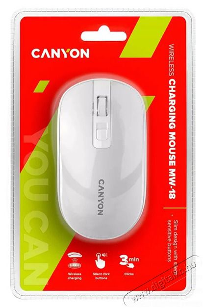Canyon CNS-CMSW18 vezet&eacute;k n&eacute;lk&uuml;li feh&eacute;r optikai eg&eacute;r Iroda &eacute;s sz&aacute;m&iacute;t&aacute;stechnika - Eg&eacute;r - Vezet&eacute;k n&eacute;lk&uuml;li eg&eacute;r - 514438