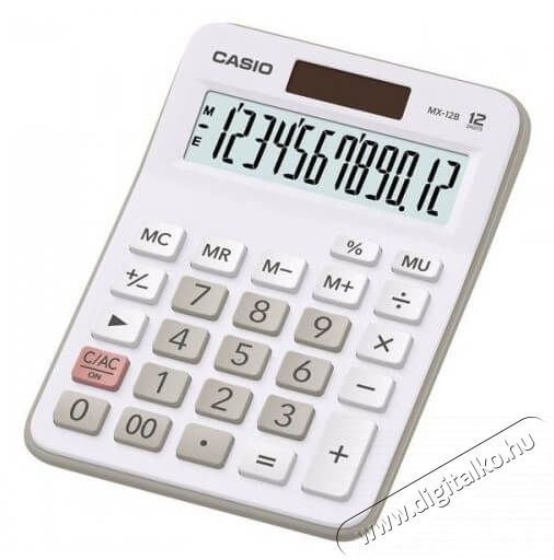 Casio MX12WE asztali sz&aacute;mol&oacute;g&eacute;p - feh&eacute;r  Iroda &eacute;s sz&aacute;m&iacute;t&aacute;stechnika - Sz&aacute;mol&oacute;g&eacute;p - Irodai - 327473